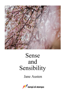 Sense and sensibility